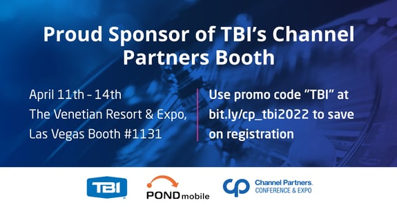 POND IoT Is Joining TBI at the 2022 CPEXPO
