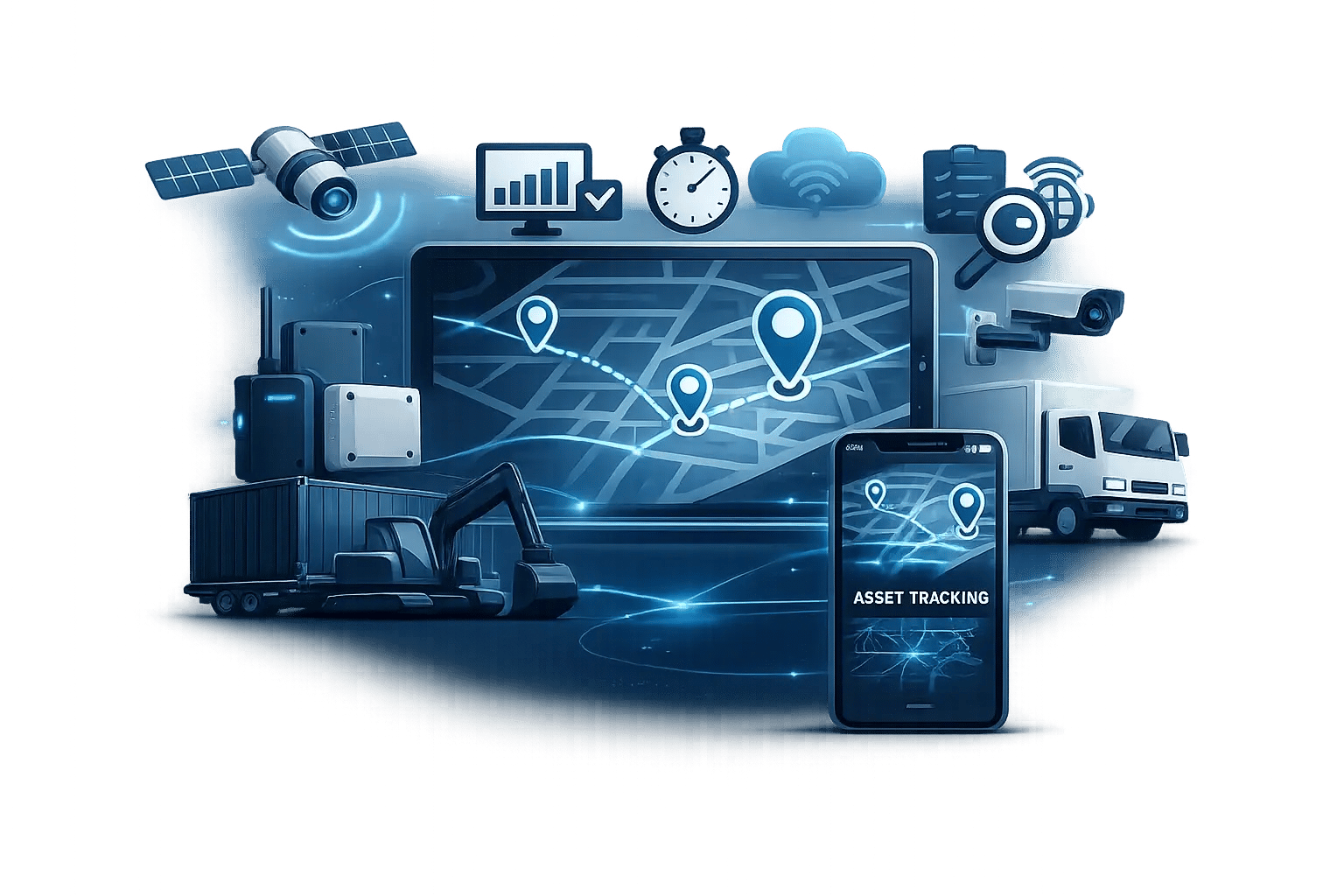 asset tracking illustration