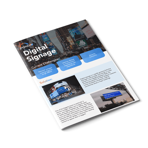 Digital Signage connectivity use case PDF