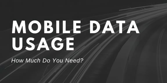 Mobile Data Usage: A Guide to Help You Choose the Best Plan