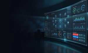 Network monitoring dashboard for industry connectivity