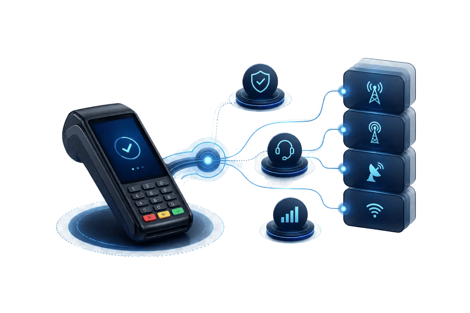 pos terminal infographic