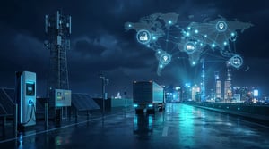Connected IoT infrastructure supporting remote eSIM provisioning and device management
