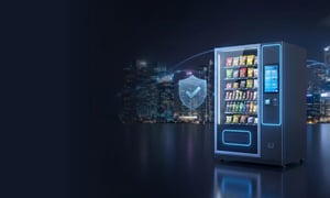 Secure vending machine connectivity with multi-carrier SIMs